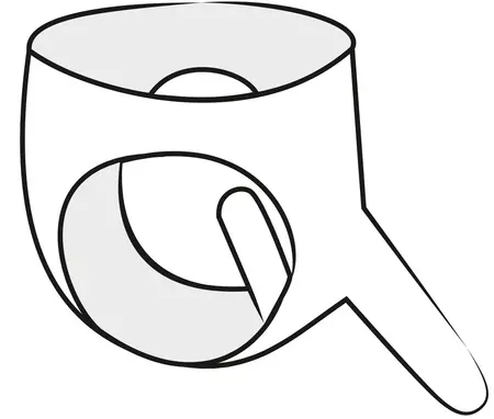LateX Gaćice Crne S-L sa Duplim Silikonskim Produžecima