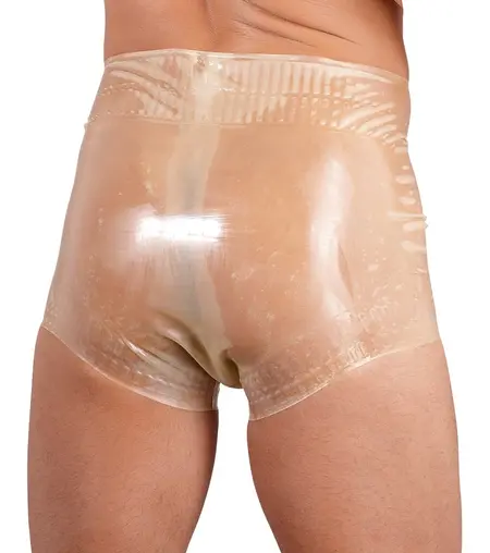 LateX Uniseks Lateks Pelenske Gaćice XL Transparentne Boje Kože