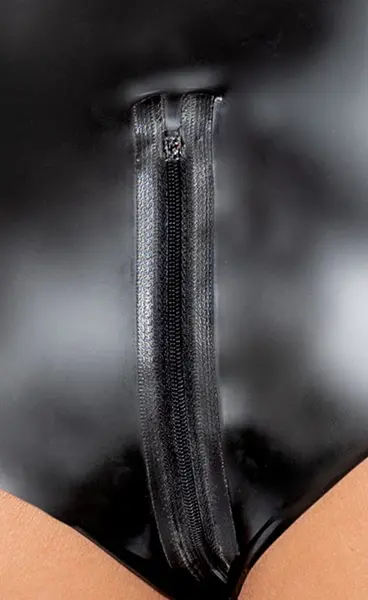 LateX Pantalone M - Uniseks crne prirodni latex sa rajsferšlusom celom dužinom