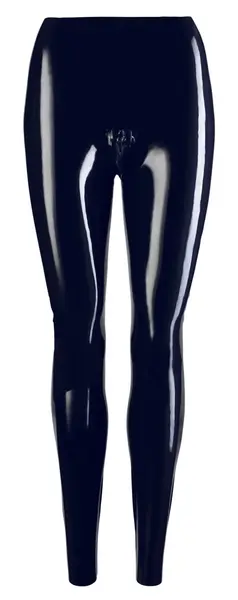LateX klasične crne lateks helanke XL sa 3-smernim patent zatvaračem