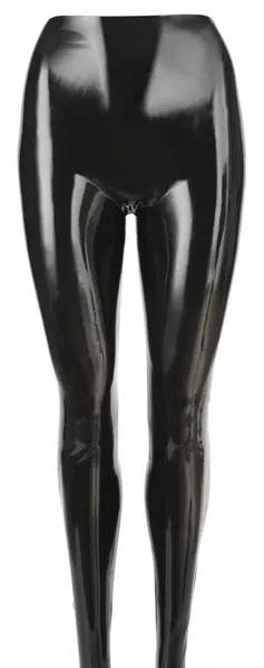 LateX Crne Lateks Hulahopke M - Sjajni Efekat Druge Kože