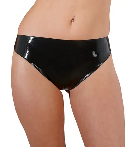 LateX Muške gaće crne L - Flat-dipped prirodni lateks donji veš