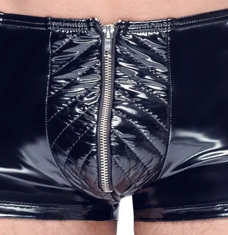 Black Level Vinil Biker-Stil Rastegljive Pantalone L - Sjajan 4-Way Kroj