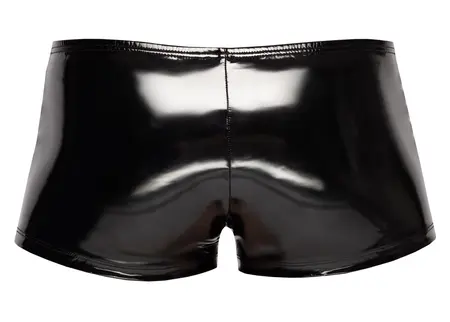 Black Level Vinil Biker-Stil Rastegljive Pantalone L - Sjajan 4-Way Kroj