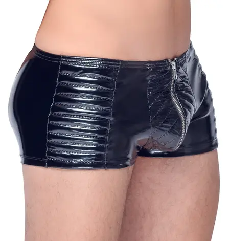 Black Level Vinil Pantalone Biker Stil S - Rastegljive Sjajne Završne Obrade
