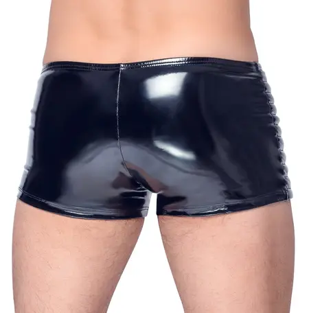 Black Level Vinil Pantalone Biker Stil S - Rastegljive Sjajne Završne Obrade