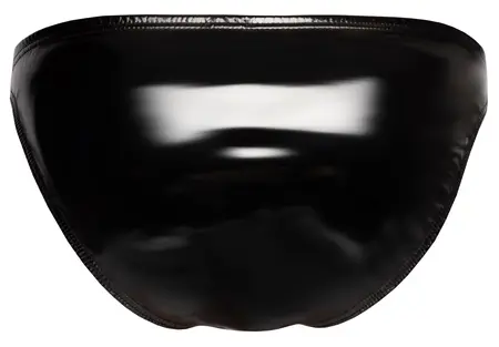 Black Level Vinil Gaćice XL - Sjajne 4-Smerne Rastegljive Crne Donje Rublje