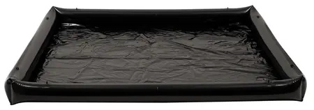 Glossy Games Bondage Sheet Set Black 140x185 cm Inflatable Border