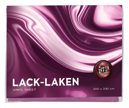 Fetish Collection Vinyl Sheet Pink 200x230 cm Waterproof Cover
