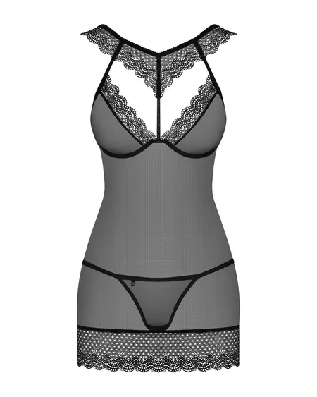 Obsessive OBS Chemise S/M Elegantni Čipkasti Dekoltea Podesivo Pristajanje