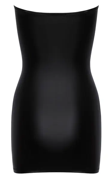 Cottelli Collection tube haljina L crna mat sa ružičasto zlatnim detaljem
