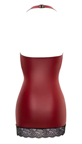 Cottelli Collection Halter Haljina XL Crna sa Detaljima od Cipke Udoban Kroj