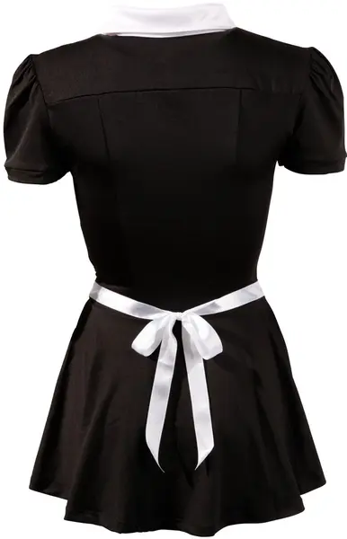 Cottelli Collection Haljina sobarice M crna sa belom keceljom set