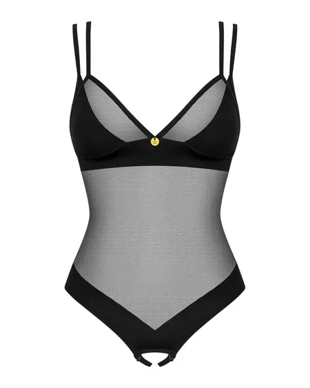 Obsessive Nesari Intimate Mesh Body Black M/L Adjustable Design