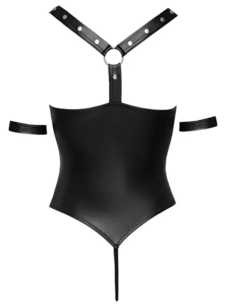 Cottelli Bondage Body L Crni - Podesivi Mat Izgled sa Okovima