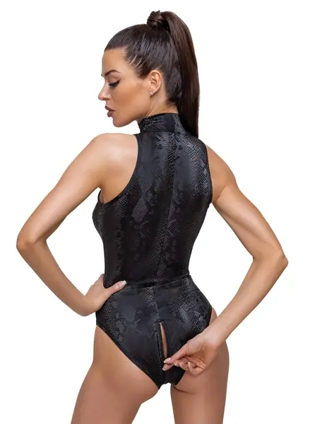 Cottelli PARTY Body Snake XL - Sjajni Zmijski Uzorak, Dvosmerni Rajsfeluš