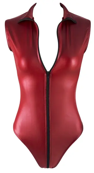 Cottelli Collection Body Patent Crveni L Mat Završna Obrada Dvosmerni Patent