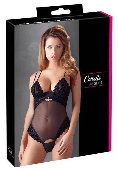 Cottelli Collection Body 80C/M Black Powernet Adjustable Straps