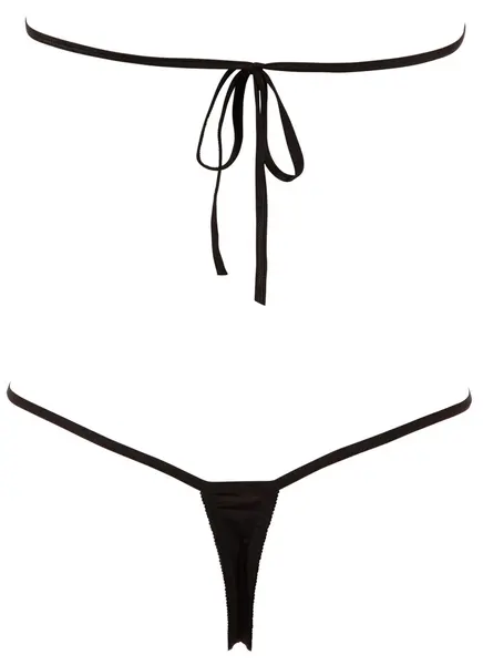 Seksi Otvoreni Body S-L Crni sa Rhinestone Naramenicama by Cottelli Collection