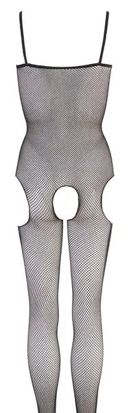 Cottelli Collection Mrežaste Body Čarape S/Crna Poliamidna Mreža