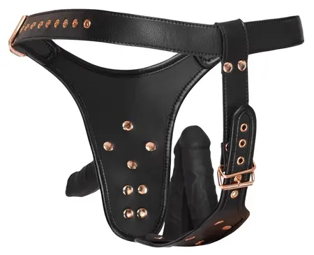 Bad Kitty StrapOn 3D 2XL intimni set podesivi izgled kože