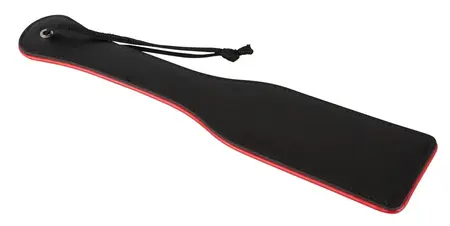 Bad Kitty Red/Black Paddle 32 cm - Stitched, Padded, Polyurethane