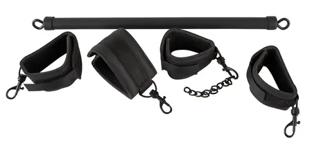 You2Toys podesiva bondage šipka sa podstavljenim ograničenjima za zglobove i gležnjeve 40cm