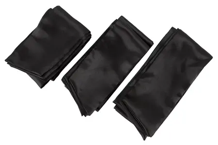 Bad Kitty Satin Ribbon Set 5 pcs Black Elegant Restraint System