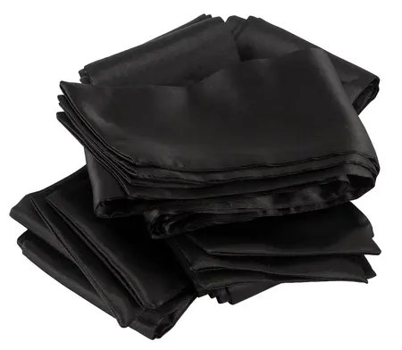 Bad Kitty Satin Ribbon Set 5 pcs Black Elegant Restraint System
