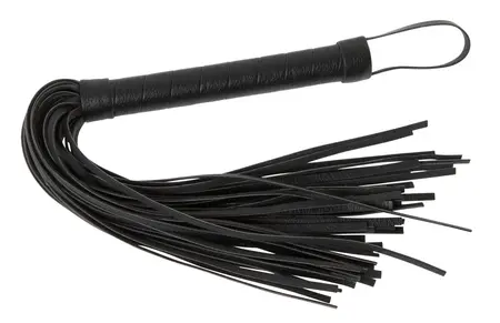 ZADO Mini Leather-Look Flogger 38cm with Polyurethane Handle