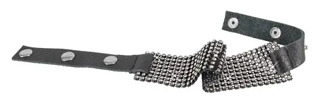 ZADO podesiva ogrlica sa rhinestone 25-42 cm - svetlucavi dodatak za vrat
