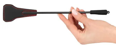 You2Toys Classic Mini Crop Black/Red Stitch 25cm Polyurethane Finish