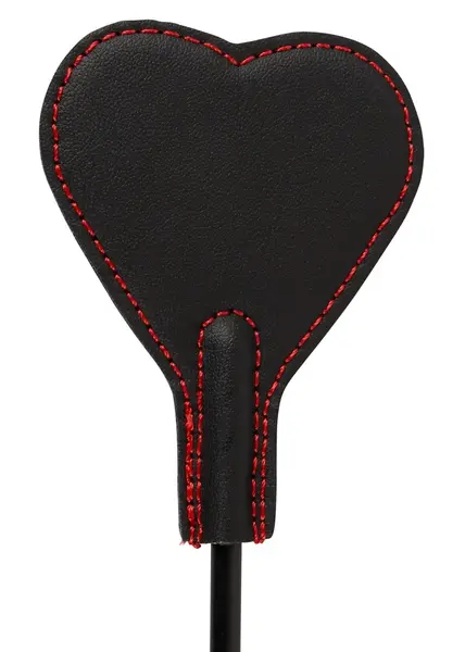 You2Toys Heart Mini Crop Crno-Crveni 25cm sa Veštačkim Krznom i Izgledom Kože
