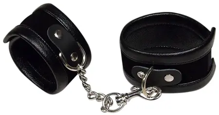 Bad Kitty Black Soft Touch Adjustable Hand Restraints 24cm