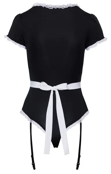 Cottelli Costumes Bodi za konobaricu XL sa skidivom keceljom i tregerima