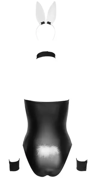 Cottelli Costumes Zeka bodi XL set - 5-dela mat izgled outfit
