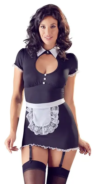 Cottelli Collection Maid Dress L Podesiva Naramenica Kecega Oprema