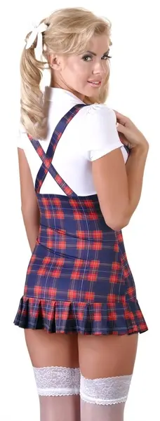 Cottelli Collection Schoolgirl Set S Plisirana Suknja i Bluza Kostim