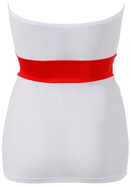 Cottelli Collection Medicinska Uniforma L Intimni Kostim Set Bela/Crvena
