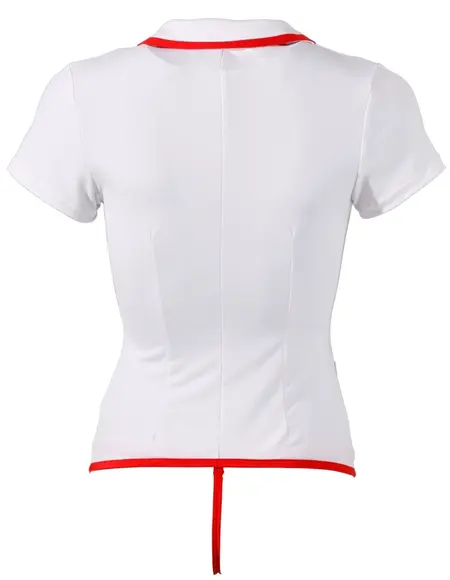 Cottelli Collection Uniforma Medicinske Sestre XL - Bela i Crvena, Kratki Rukavi