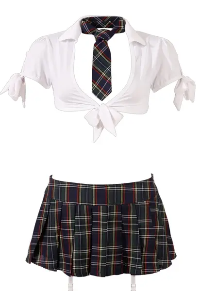 Cottelli Collection Set Školske Devojčice M - Klasičan Kostim Inspirisan Uniformom