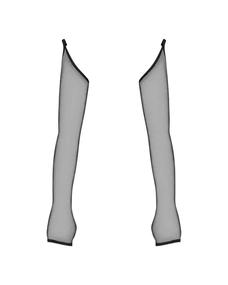 Obsessive Mesh Arm Sleeves M/L - Black, Full-Length, Elegant Design