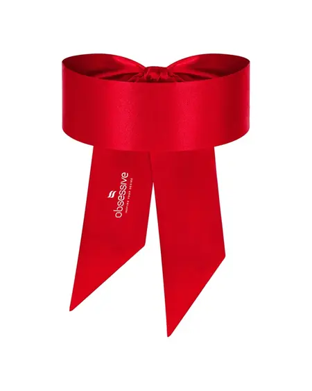 Obsessive Satenska Crvena Marama Elegantan Dodatak 120 cm Poliester
