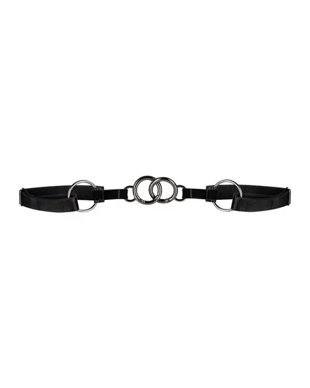 Obsessive Glandez Adjustable Handcuffs Black Polyamide-Spandex