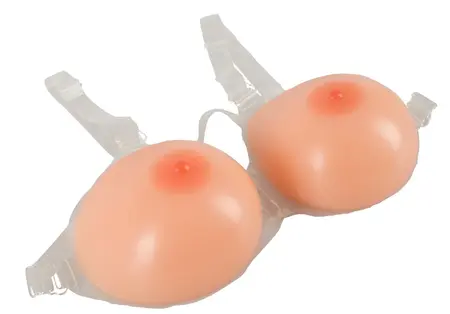 You2Toys Silikonski Grudni Oblici Podesive Trake 86-105cm Bež 2x1200g