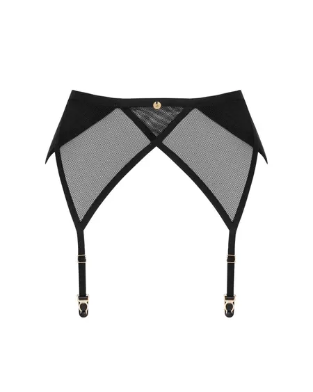 Obsessive Nesari podvezica Crna XL/2XL Podesiva elegantna mreža