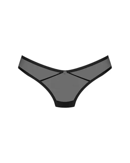 Obsessive Glandez tanga XL/2XL Crni prozirni dizajn