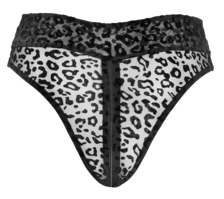 Noir Handmade Leo gaćice visokog struka sa 3-smernim rajsferšlusom, veličina M