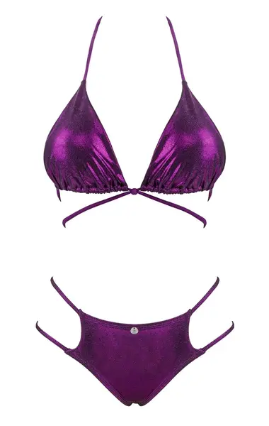 Obsessive Balitta Bikini set Ljubičasta M - Sjajna završna obrada, podesive trake