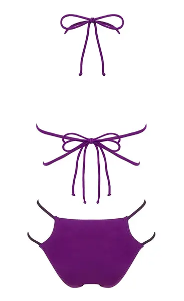 Obsessive Balitta Bikini set Ljubičasta M - Sjajna završna obrada, podesive trake